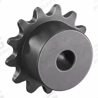 TSUBAKI Sprocket: One-Sided Hub, For Single Strands, 25, 13 Teeth, 1.045 in Pitch Dia, Steel (MPN 25B13). Key specifications — Brand: TSUBAKI.