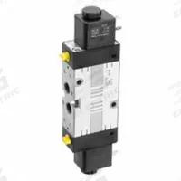 AVENTICS Solenoid Air Control Valve: Five-Way / Three-Position, Female 1/4 in NPT, 1/4 in NPT, Spool (MPN R432016588). Key specifications — attr1078830: Die Cast Zinc; attr1078874: Solenoid Return; attr1078854: Normally Open/Normally Closed.