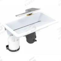 BRADLEY Bathroom Sink Kit: Alpine White, Terreon®, 24 1/2 in Overall Lg, 14 1/2 in Overall Wd (MPN WB2-WB-ER1-0056). Key specifications — Includes: Bradley Navigator Thermostatic Mixing Valve Assembly; Brand: BRADLEY; Color: Alpine White; Sink Material: Terreon®.