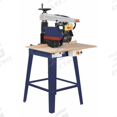 Dayton Radial Arm Saw: 14 A Current, 115 V AC Volt, 0°to 45°, 0° Miter Angle - Min - Radial Arm Saws