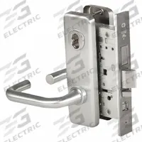 BEST Door Lockset: Office Lever Locksets, Chrome, ADA Compliant, Interchangeable Core (MPN 45H7A3J626RH). Key specifications — attr1024149: Not Ligature-Resistant; attr1011488: BEST; attr1024446: F04; attr1011524: No Message; attr1011506: 40H Escutcheon; attr1011485: Yes; attr1059461: Satin Chromium-Plated : Stainless Steel.