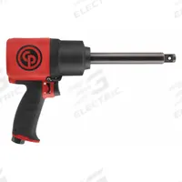 CHICAGO PNEUMATIC Air Impact Wrench: Compact, 3/4 in Drive, Pistol-Grip, Square, Extended (MPN CP7769-6). Key specifications — attr1321013: NPT; attr1321019: Compact; attr1321030: CHICAGO PNEUMATIC; attr1321012: Extended; attr1321025: Square.