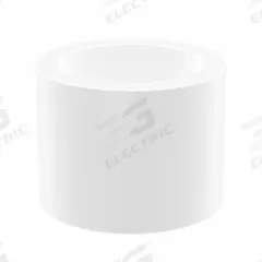OILITE Sleeve Bearing: PTFE, 20 mm Bore, 26 mm OD, 20 mm Overall Lg, 1,141 lb/sq in-fpm Max PV (MPN VS-2026-20MB). Key specifications — Color: White; Brand: OILITE.