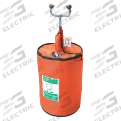 GUARDIAN EQUIPMENT Heated Eyewash Station: Pressurized, 120 V AC, 15 gal Cap, Eyes and Face, Yellow (MPN G1562HTR). Key specifications — Standards: ANSI Z358.1-2014; Electrical Connection Type: Plug-in; Activation: Push Plate; Included Media: Media Included; Includes Drench Hose: Yes; Voltage: 120 V AC; Includes: (1) Bottle of Water Preservative; Brand: GUARDIAN EQUIPMENT.