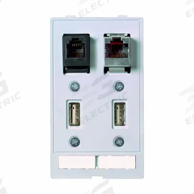 MURRELEKTRONIK Data Insert: RJ12/RJ45 Cat5E/USB - Panel Interface Inserts