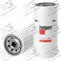 FLEETGUARD Fuel Filter: Spin-On, 12 3/16 in Overall Lg, 5 3/8 in Outside Dia, 3 15/16 in Inside Dia (MPN FF5810NN). Key specifications — attr1137520: BF7639; attr1137521: FF5317; attr434022: FLEETGUARD; attr1017112: Construction Equipment; attr1017113: Terex / Terex Advance.