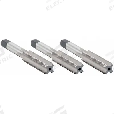 WIDIA GTD Tap Kit: 1/2"-13 UNC, 2B, 4 Flute - Three-Piece Hand Tap Sets