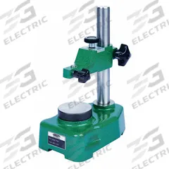 INSIZE Indicator/Comparator Stand: 9-1/64 in x 6.3 in x 1.850 in, 6-5/16 in x 1-55/64 in Base Size (MPN 6862-1002E). Key specifications — attr1183835: 6862-1002E; attr1183837: INSIZE; attr1183838: Dust Cover; attr1183846: Fine Adjust Top (FAT); attr1183840: 6-5/16 in x 1-55/64 in.