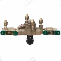 WATTS Reduced Pressure Zone Assembly: 009, Std Configuration, Bronze, 3/4 in Pipe Size, FNPT (MPN 009M3-QT-SH). Key specifications — Shut-Off Valve Type: Ball Valve; Connection Type: FNPT.