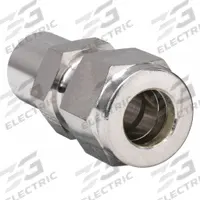 PARKER Compression Fitting Adapter: 3/8 in OD x 1/4 in OD Fitting Size, Compression x Butt Weld (MPN 6-1/4 ZHLW2-SS). Key specifications — Series: A-LOK; Compatible Fitting Brands: Parker A-LOK; Brand: PARKER.