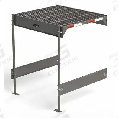EGA Work Platform Add-On Unit: Steel, 500 lb Load Capacity - Add-Ons for Configurable Platforms