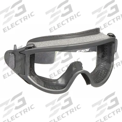 ESS Safety Goggles: Clear, Anti-Fog/Chemical-Resistant/Scratch-Resistant, Indirect Venting - Standard Firefighting Safety Goggles