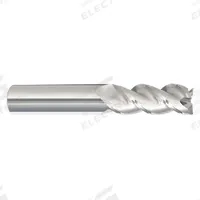 APPROVED VENDOR Corner Radius End Mill: Carbide, 3 Flute, 9/32" Mill Dia, 13/16" LOC, 0.015" Rad (MPN 283-281812)