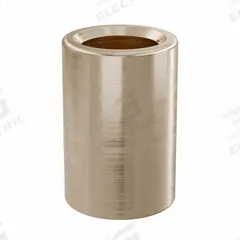 Sleeve Bearing: Bronze, SAE 841, 1/2 in Bore, 3/4 in OD, 1 1/8 in Lg, -35°F to 300°F, 5 PK (MPN AA744-07B). Key specifications — System of Measurement: Inch; Material Grade: SAE 841; Brand: OILITE.