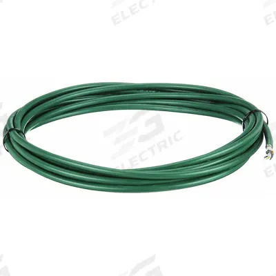 CHAINFLEX Control Cable: 18 AWG, 7 Conductors, 25 ft, PVC Jacket - Continuous Flexing Control Cables
