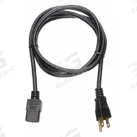 APPROVED VENDOR Power Cord: 6 ft Lg, 3/16, 5-15P Plug, C13 Receptacle, SJT, PVC, 13 A Current, 5-15P (MPN 5XFN5ID). Key specifications — Brand: APPROVED VENDOR; Jacket Material: PVC.