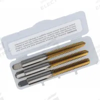 CHICAGO-LATROBE Tap Kit: 1/4"-20 UNC, H3 / 3B, 3 Flute, TiN Coated High Speed Steel (MPN 173234). Key specifications — attr1300563: One Each Taper, Plug, and Bottoming.