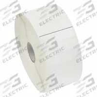 ZEBRA Barcode Printer Labels: 2 in Label Wd, 1/2 in Label Ht, White, 1 in Core Dia., Matte, Acrylic (MPN 18928). Key specifications — Label Finish: Matte; Brand: ZEBRA; Label Color: White; Adhesive Material: Acrylic; Label Material: Polypropylene.