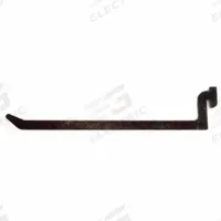 FLEXTUR Industrial Hook: Industrial Hook, 6 in L x 0.3 in W x 1.5 in H, 35 lb Holding Capacity (MPN 73524642). Key specifications — Brand: FLEXTUR; Manufacturer Part Number: 73524642.