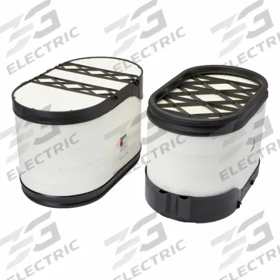 FLEETGUARD Automotive Air Filter: Engine, 9 31/32 in Outside Dia - Round/Oval Engine Air Filters