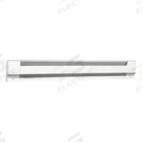 CADET Electric Baseboard Heater: Residential Grade, 937W/1250W, Thermostat Not Included, White (MPN 5F1250W). Key specifications — Thermostat Included: Thermostat Not Included; Duty Rating: Residential Grade; Housing Style: Conventional; Wattage Output: 937W/1250W; Housing Color: White; Voltage: 208/240V AC; Brand: CADET.