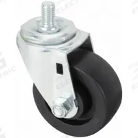 APPROVED VENDOR Stem Caster: Swivel, 3 in Wheel Dia., 1 1/4 in Wheel Wd, Polyolefin, 3/4 in Stem Lg (MPN 32J881). Key specifications — Brand: APPROVED VENDOR; Thread Size: 1/2"-13; Roll Up: Swivel.