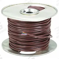 SOUTHWIRE Thermostat Wire: 20 AWG Conductor Size, 4 Conductors, 250 ft Overall Lg, 150 V Volt, CL2 (MPN 552040407)