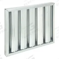 GRAINGER Grease Filter: 20 in x 25 in x 2 in, Galvanized Steel, Baffle (MPN 4C883). Key specifications — Brand: GRAINGER; Media Material: Galvanized Steel; Frame or Header Material: Galvanized Steel; Air Filter Construction: Baffle; Air Filter Item: Grease Filter.