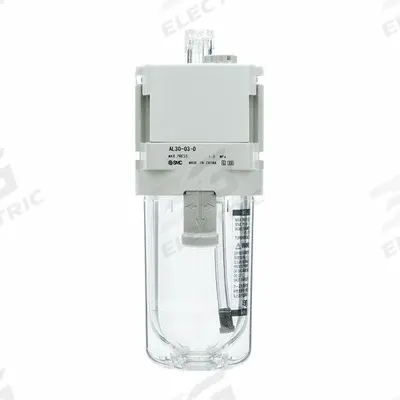SMC Lubricator: 3/8 in NPT, 1 MPa Max Op Pressure, 60°C Max Op Temp, Plastic Bowl - SMC FRL Air Lubricators
