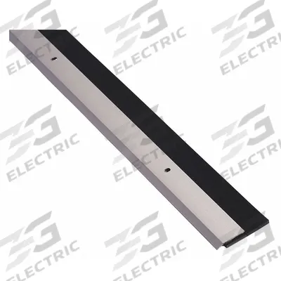 NATIONAL GUARD Door Sweep: Single Fin Insert, Aluminum, 36 in Lg, 2 7/16 in Wd - Door Sweeps