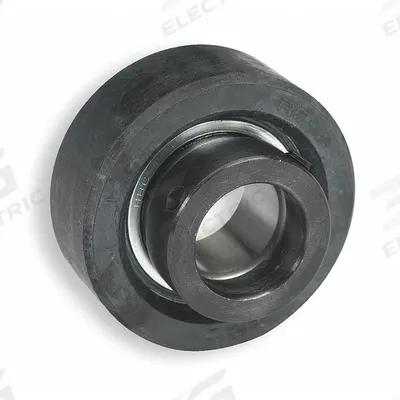 Dayton Cartridge Bearing Unit: 1 in Bore, 2 17/32 in OD, Eccentric Collar - Rubber-Mounted Insert Bearings