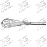 CRESTWARE Whip: 12 in Overall Lg, Stainless Steel Handle, Silver Handle, Silver (MPN PW12). Key specifications — Brand: CRESTWARE; Dishwasher Safe: No; Handle Material: Stainless Steel; NSF Certified: No; Handle Color: Silver.