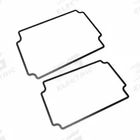HAMMOND Electrical Enclosures: Repl Gasket, Temp Rating of -40°C to 150°C, Silicone (MPN 1550Z107GASKET). Key specifications — Brand: HAMMOND; Accessory Type: Gasket; Application: Replacement Gasket; Features: Temperature Rating of -40°C to 150°C; Material: Silicone.