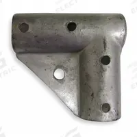 APPROVED VENDOR Gate Corner: Steel, Includes: (4) 0.4 in Dia Bolt Holes (MPN 4LVG9). Key specifications — Material: Steel.