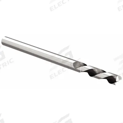 WIDIA HANITA Corner Radius End Mill: Carbide, 2 Flute, 1/4" Mill Dia, 1" LOC, 0.015" Rad - Carbide Corner-Radius End Mills for Aluminum