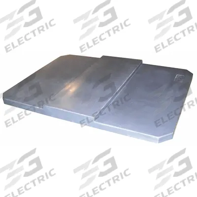 APPROVED VENDOR Cube Truck Lid: 38 in L 28 1/4 in W 2 1/4 in H, Fits 15 cu ft, 0.5 cu yd - Non-Hinged Lids for Cube Trucks