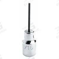 PROTO Socket Bit: 1/4 in Drive Size, Hex Tip, 2 mm Tip Size, 1 7/8 in Overall Lg, Fixed Insert (MPN J4770-2M). Key specifications — attr1204765: Fixed Insert; attr1204767: PROTO.