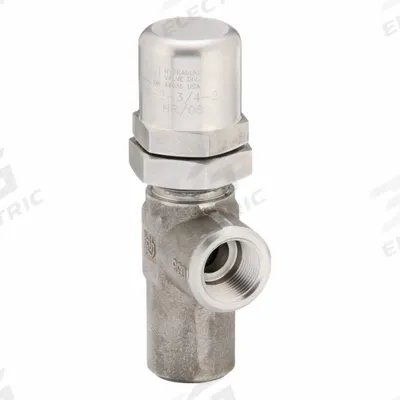 Parker Pressure Control Valve: 15 gpm, 35 psi Max Set, Stainless Steel - Soft-Seat Pressure Control Valves