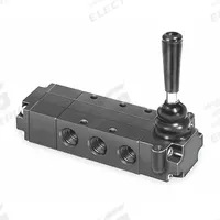 PARKER Manual Air Control Valve: DirectAir 4, Four-Way / Three-Position, Lever, 1/4 in Female NPT (MPN 529811000). Key specifications — attr1084737: Aluminum; attr1084764: Manual Air Control Valve; attr1084778: Spool; attr1084767: DirectAir 4; attr1084731: 529811000; attr1084739: PARKER; attr1084765: Spring Return; attr1084768: DirectAir 4.