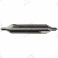 KEO Center Drill: Plain Type, #3, 90°, 2 in Overall Lg, AlTiN Coated Carbide (MPN 906-000-554). Key specifications — Brand: KEO; End Type: Double End.