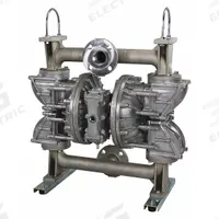DAYTON Double Diaphragm Pump: Aluminum Body, 2 in, Flange Connection with NPT Threads, 150 gpm (MPN 34TJ47). Key specifications — Brand: DAYTON; Seat Material: Buna-N; Check Valve Material: Buna-N.