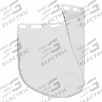 PIP Face Shield Visor: 15 1/2 in Overall Wd, 9 in Overall Ht, 0.04 mm Overall Thick - General Purpose Replacement Visors
