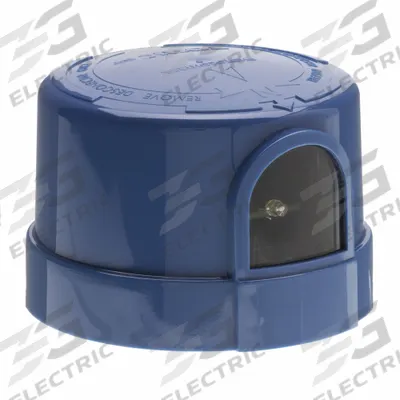 TORK Photocontrol: Turn-Locking Photocell Mounting, SPST, 105-305V AC - Turn-Locking Photocells