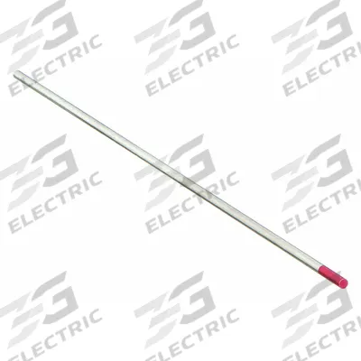 WESTWARD Tungsten Electrode: Thoriated, 1/16 in x 7 in, Red, EWTh-2 - Thoriated Tungsten Electrodes