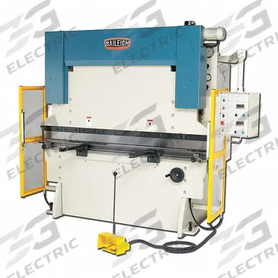 BAILEIGH INDUSTRIAL Sheet Metal Brake: Press Brake, Corded, Electric, Foot Pedal, 220V AC - Hydraulic Press Brakes