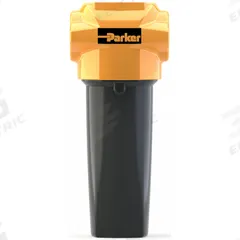 PARKER Compressed Air Filter: 1/4 in NPT, 21 cfm, 290 psi Max Op Pressure, 122°F Max Op Temp (MPN ACSPX010ANMX). Key specifications — attr241482: No; attr110918: Yes; attr110926: Aluminum; attr110904: PARKER.