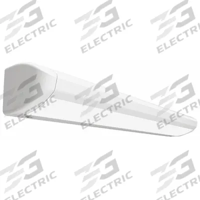 COLUMBIA LIGHTING Patient Bed Light: Taupe, 3,751 lm, 3500K, 37 W - Wall-Mounted LED Patient Bed Lights