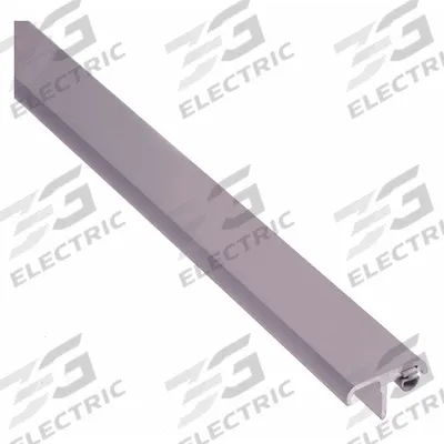NATIONAL GUARD Door Weatherstripping: Bulb Insert, 8 ft Lg, 1 3/8 in Wd - Metal Leaf Weatherstripping