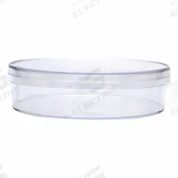 Petri Dish: 99.82 mm Dia, 24.89 mm Overall Ht, No Surface Treatment, Polystyrene, Sterile, Clear (MPN 322791). Key specifications — Includes: No Rim; Material: Polystyrene; Brand: QORPAK; Surface Type: No Surface Treatment.