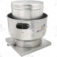 Centrifugal Upblast Exhaust Fan: Belt Drive, Less Drive Pack, 11 3/8 in Wheel, 323 cfm to 1,014 cfm (MPN 800ZN3). Key specifications — Brand: DAYTON; Base Shape: Square; Assembly: Unassembled; Mounting Location: Roof and Wall; For High-Static Pressure Applications: Yes; Includes Drive Package: No; Drive Package: Less Drive Package.